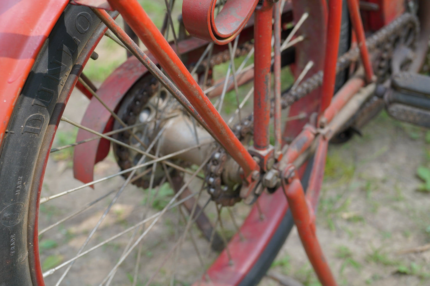 1913 Indian Big Twin Motorcycle