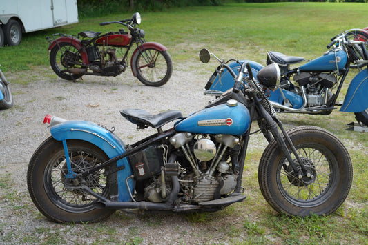 1947 Harley Davidson FL Knucklehead Bobber