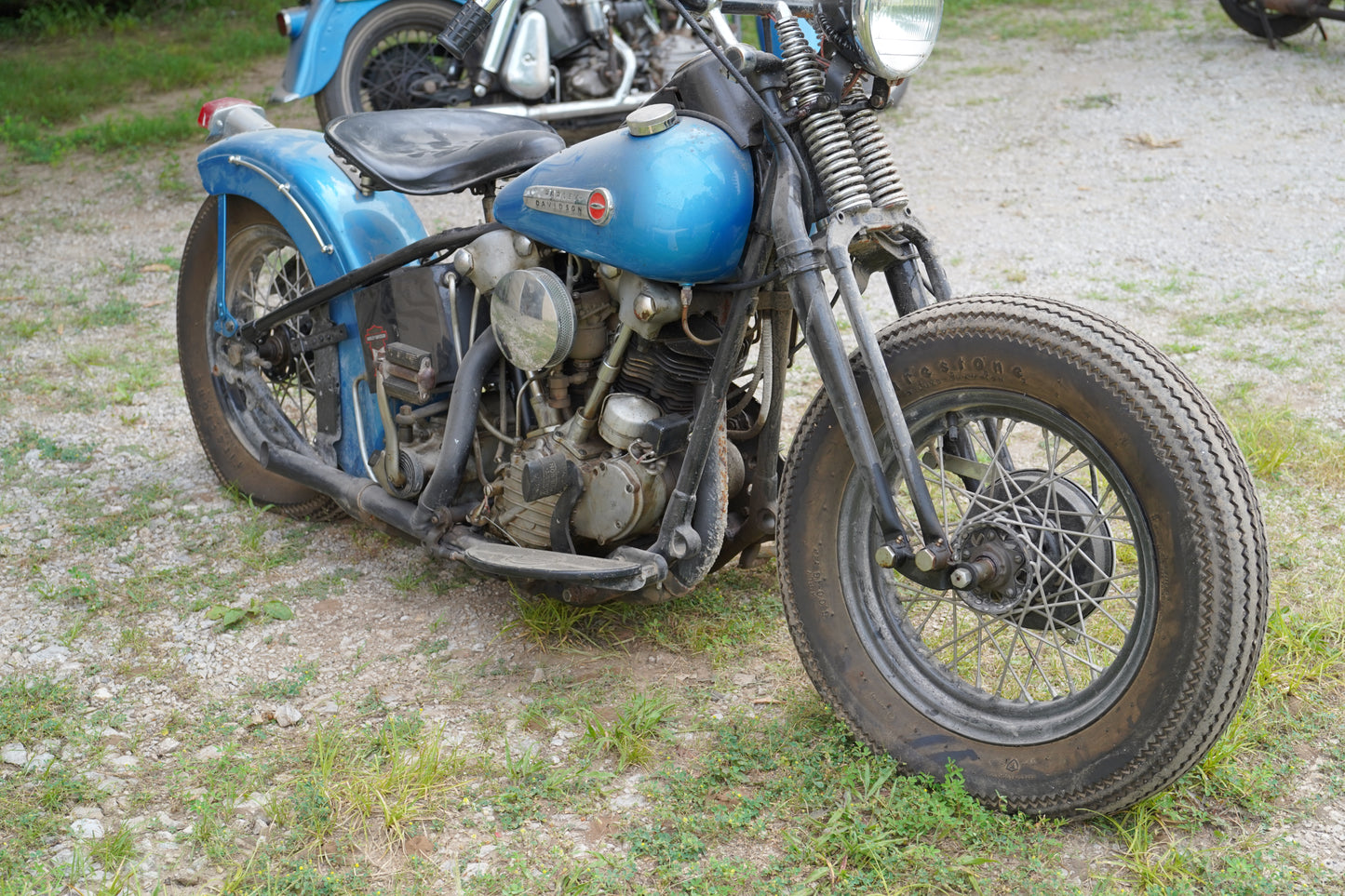 1947 Harley Davidson FL Knucklehead Bobber