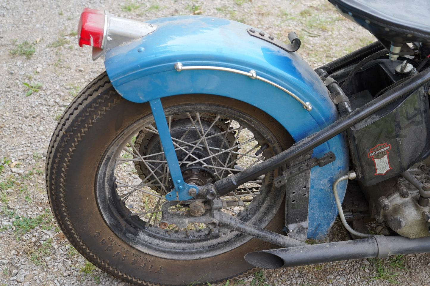 1947 Harley Davidson FL Knucklehead Bobber