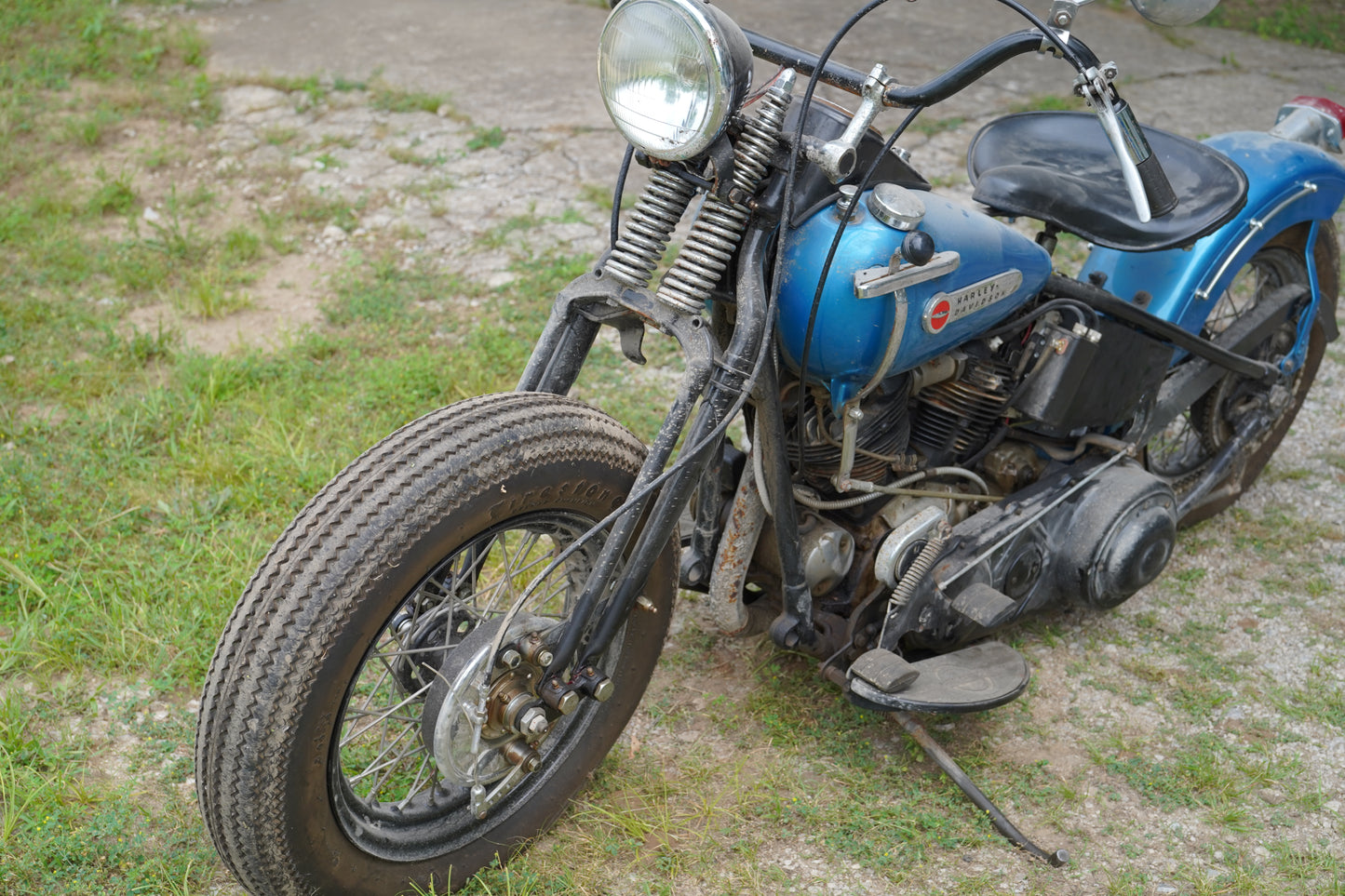 1947 Harley Davidson FL Knucklehead Bobber