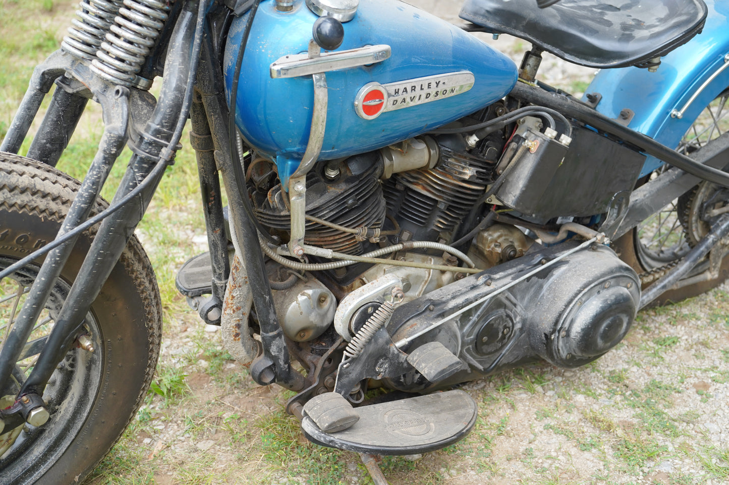 1947 Harley Davidson FL Knucklehead Bobber