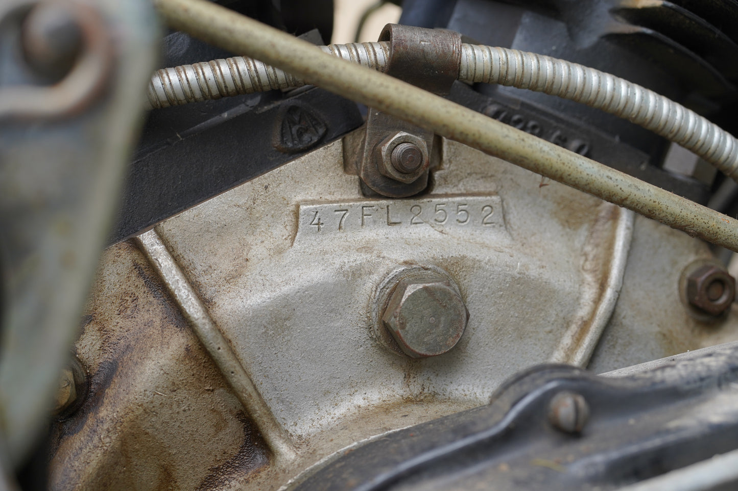 1947 Harley Davidson FL Knucklehead Bobber