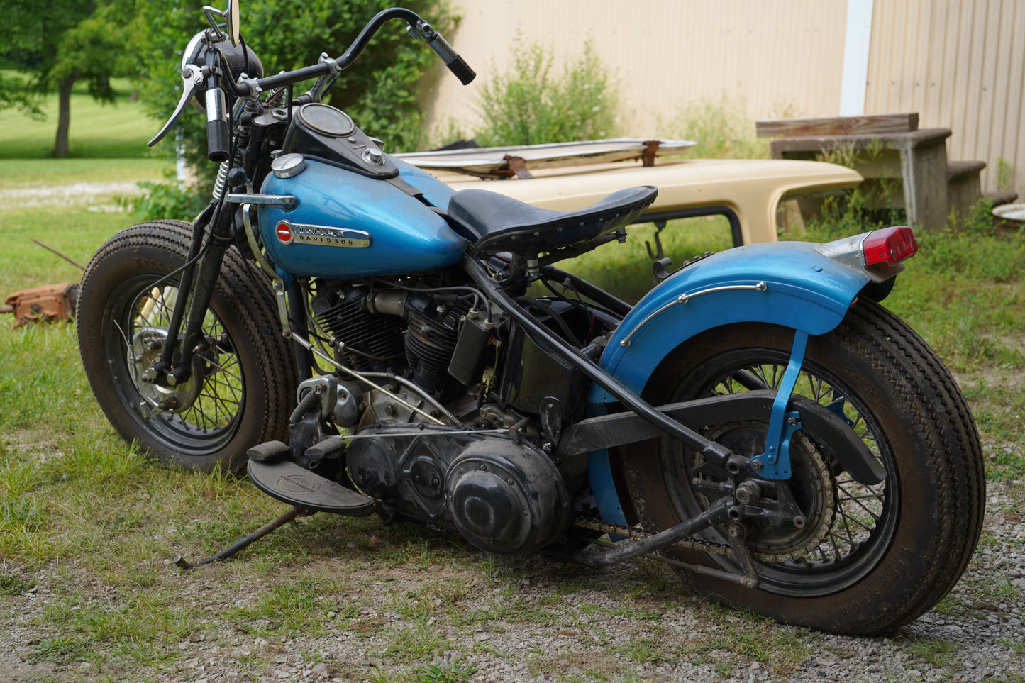 1947 Harley Davidson FL Knucklehead Bobber