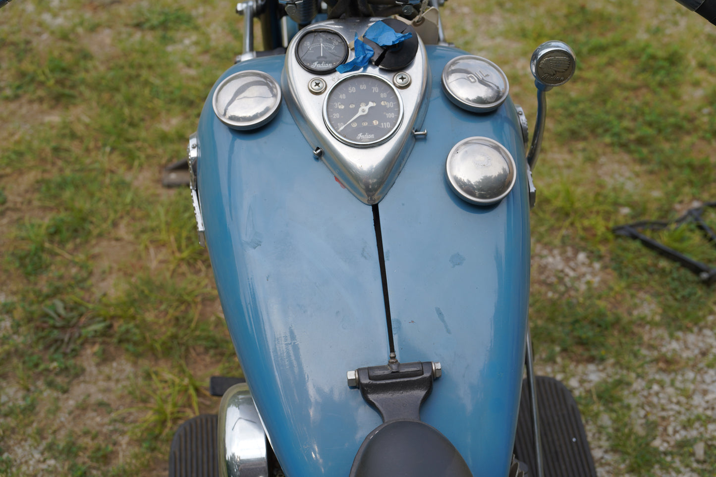 1946 Indian Chief (Blue)