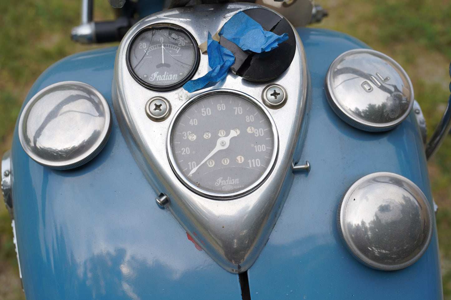 1946 Indian Chief (Blue)