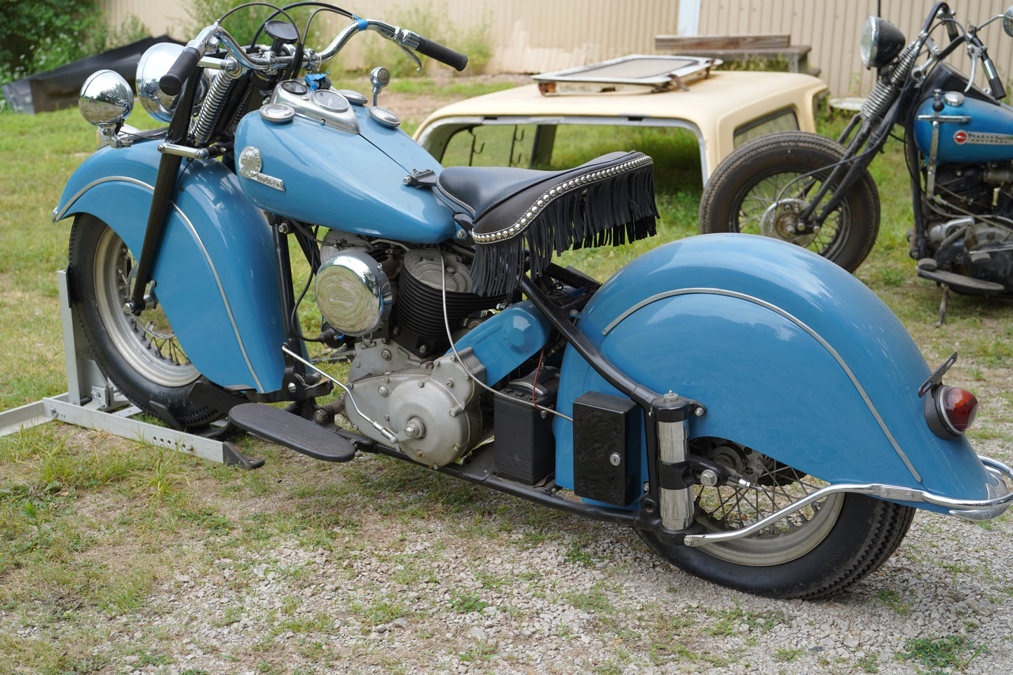 1946 Indian Chief (Blue)