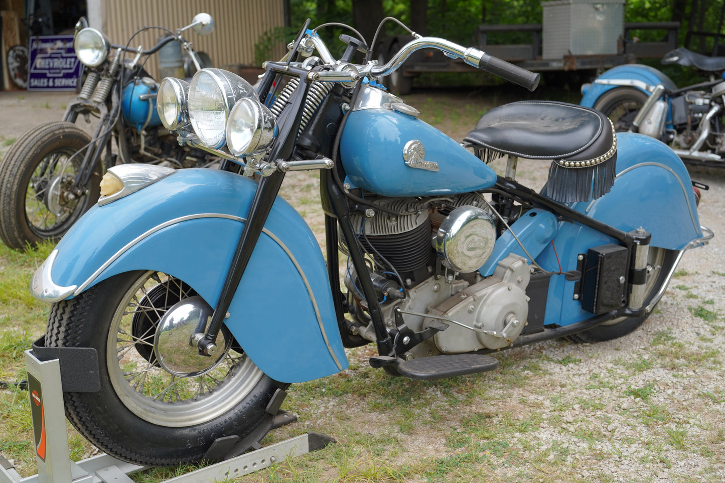 1946 Indian Chief (Blue)