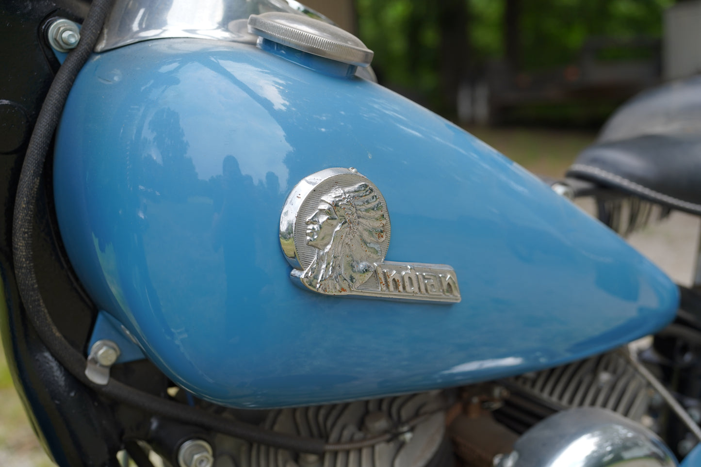 1946 Indian Chief (Blue)