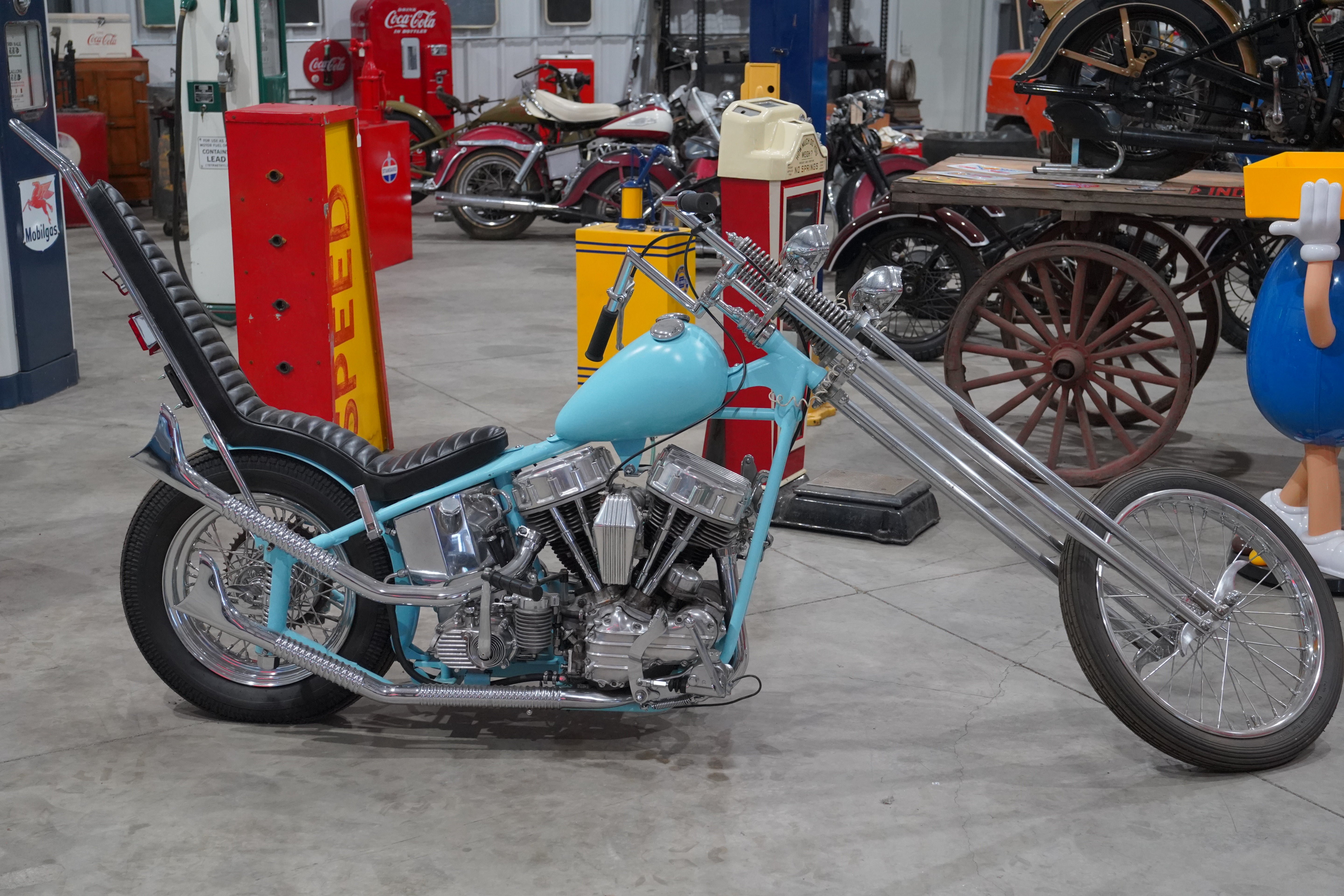 1954 Harley Davidson FL Panhead Chopper – Larson MasterWorks