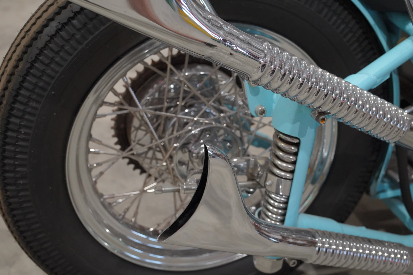 1954 Harley Davidson FL Panhead Chopper