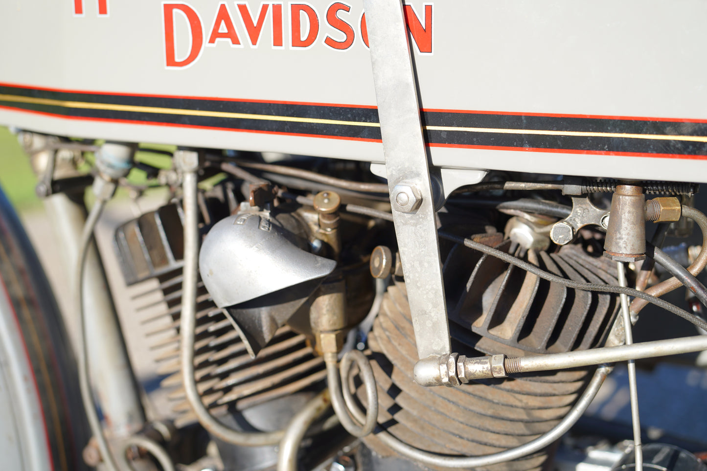 1915 Harley Davidson Twin with Sidecar