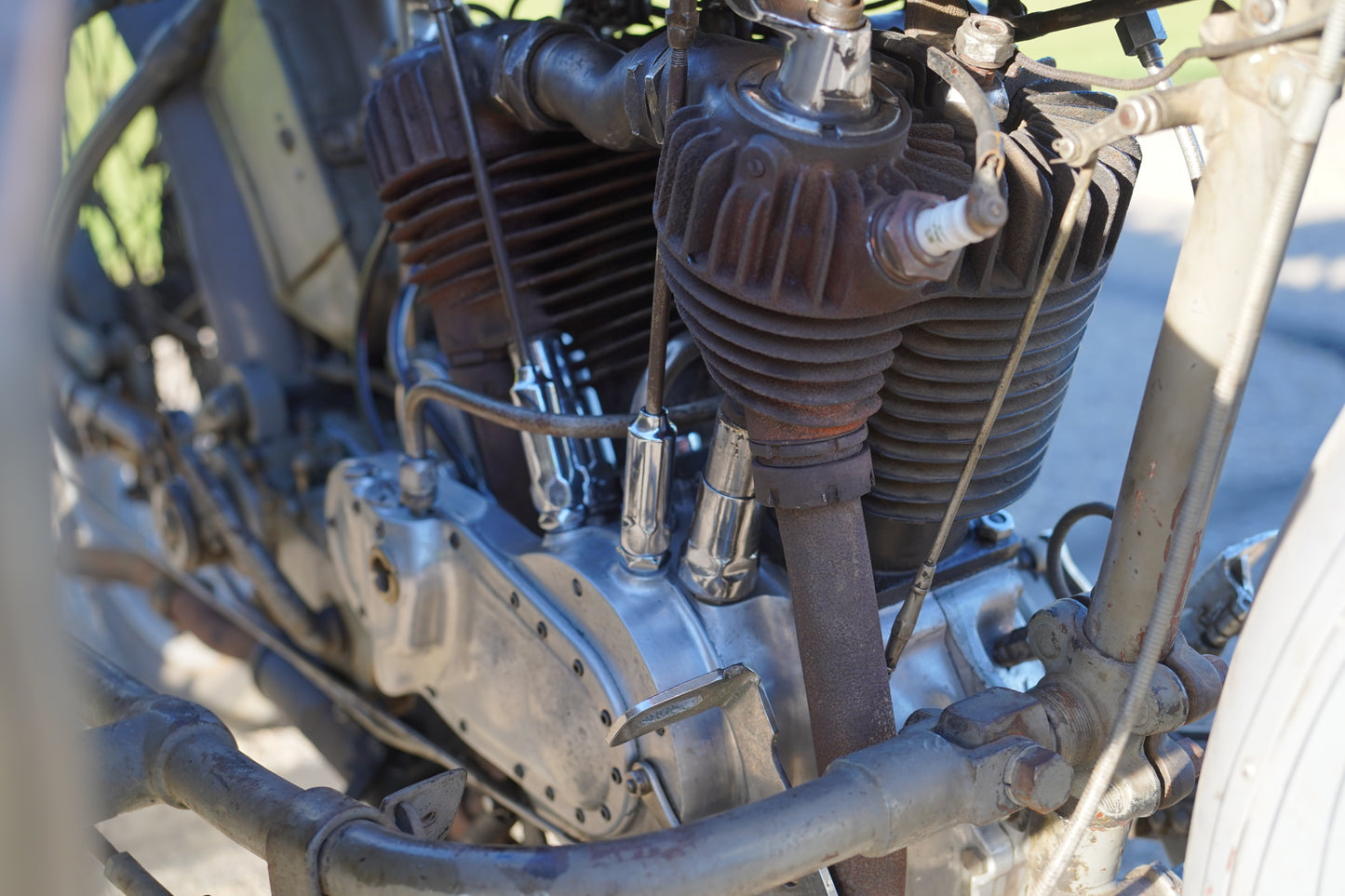 1915 Harley Davidson Twin with Sidecar