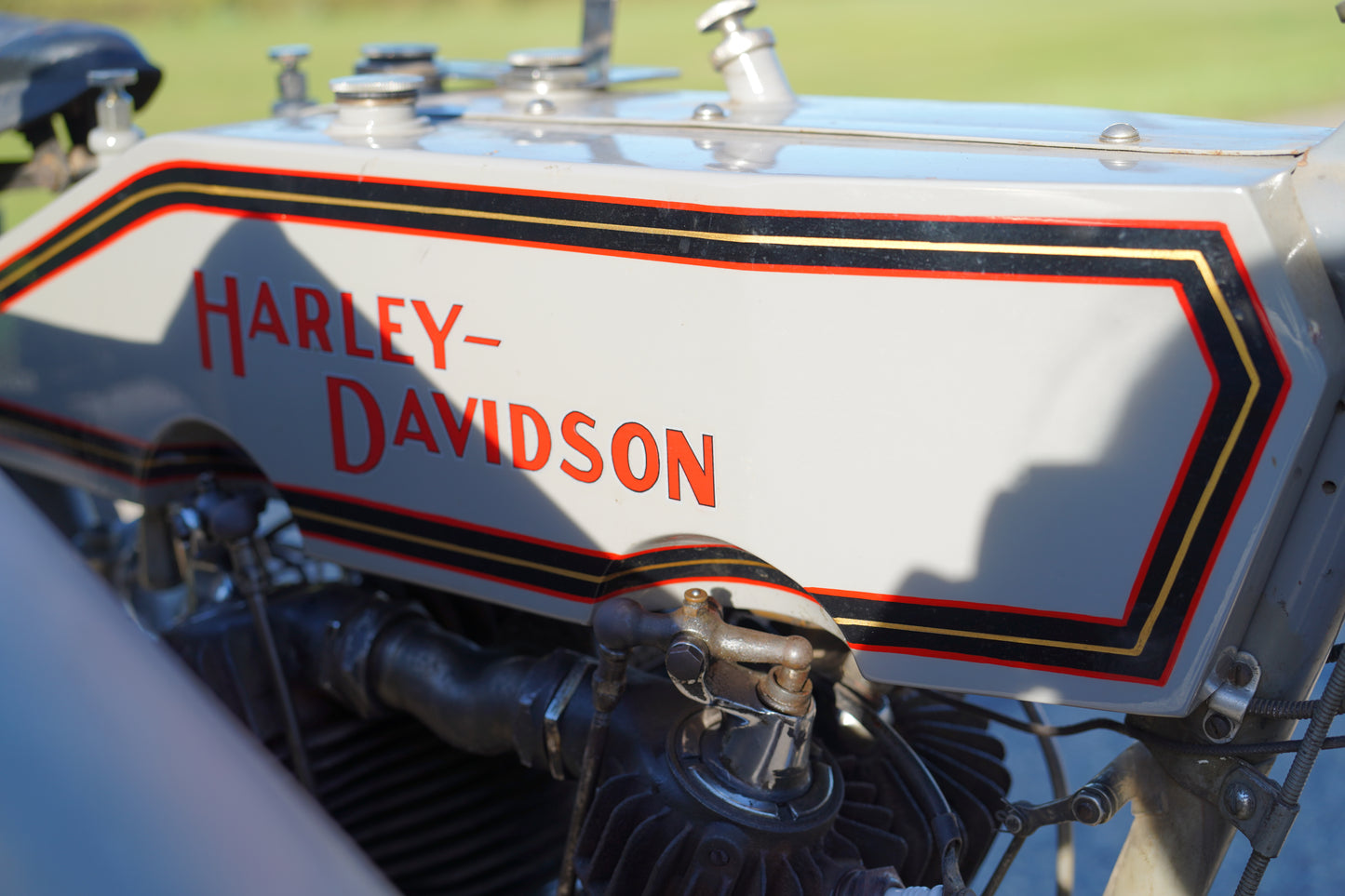 1915 Harley Davidson Twin with Sidecar