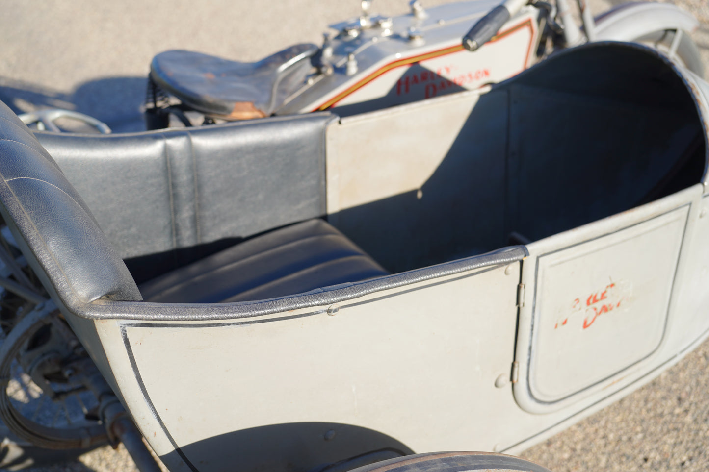 1915 Harley Davidson Twin with Sidecar