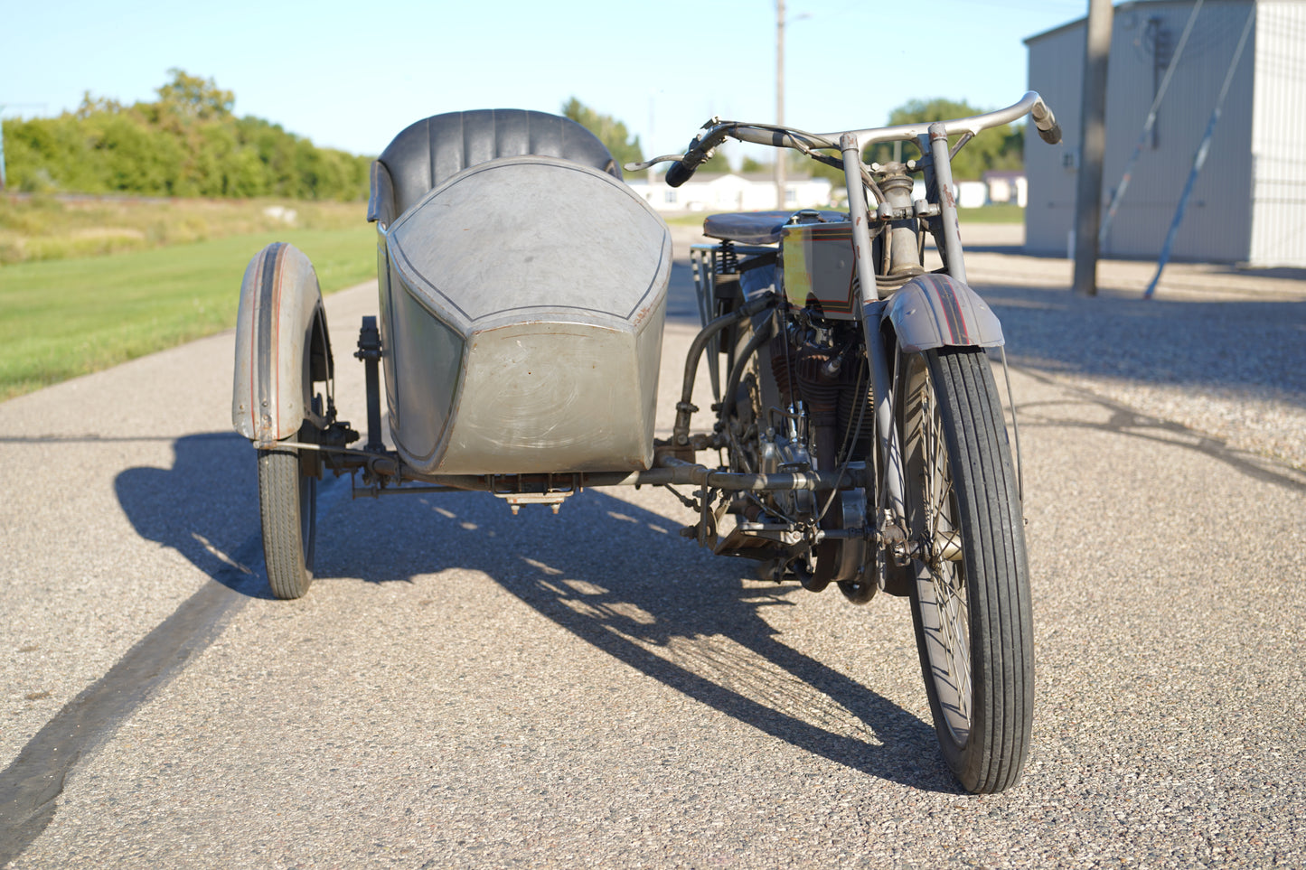 1915 Harley Davidson Twin with Sidecar