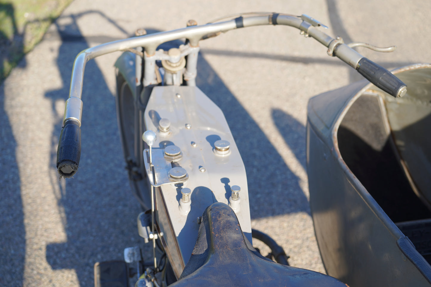 1915 Harley Davidson Twin with Sidecar