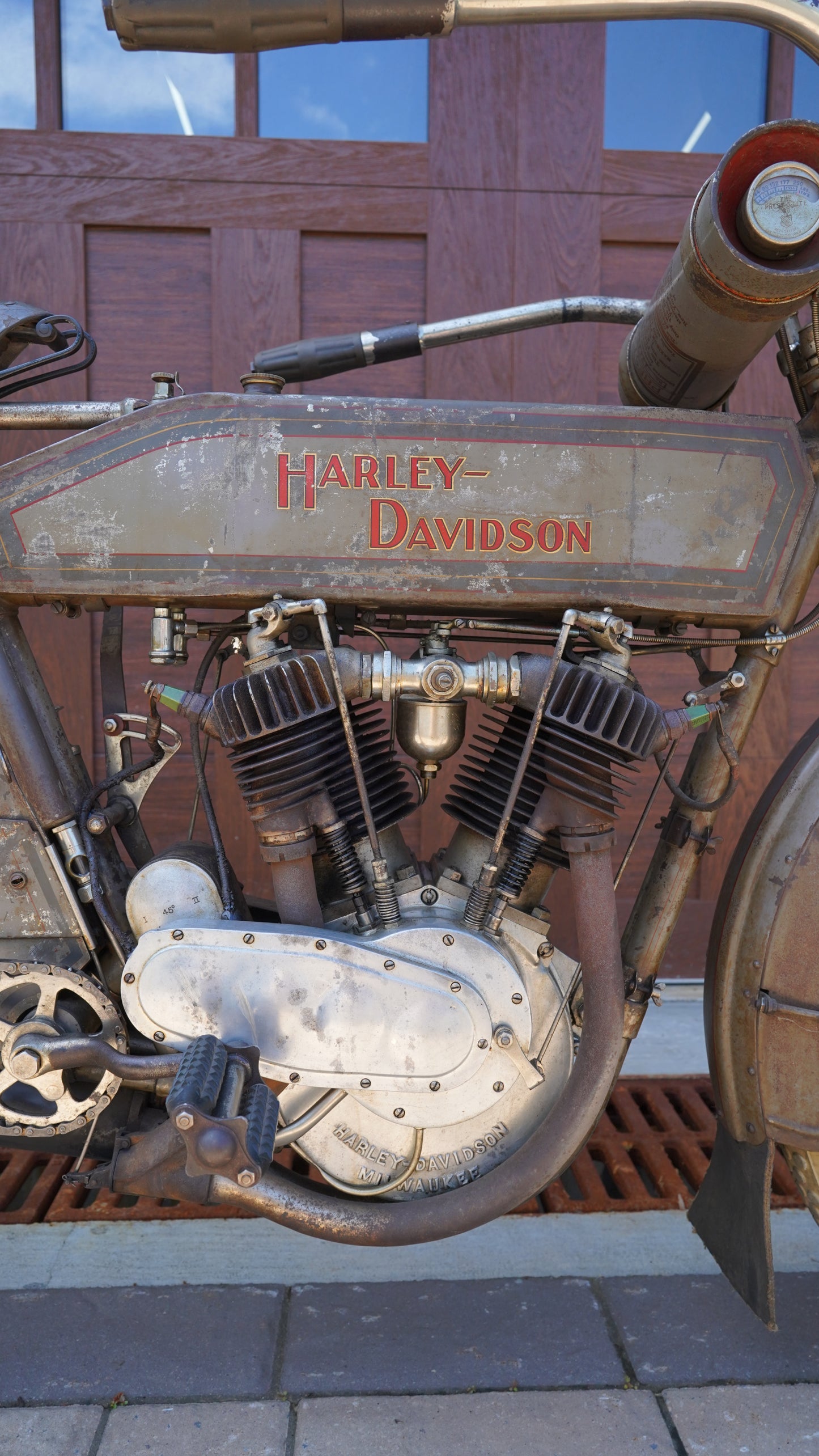 1913 Harley Davidson Twin Model 9E