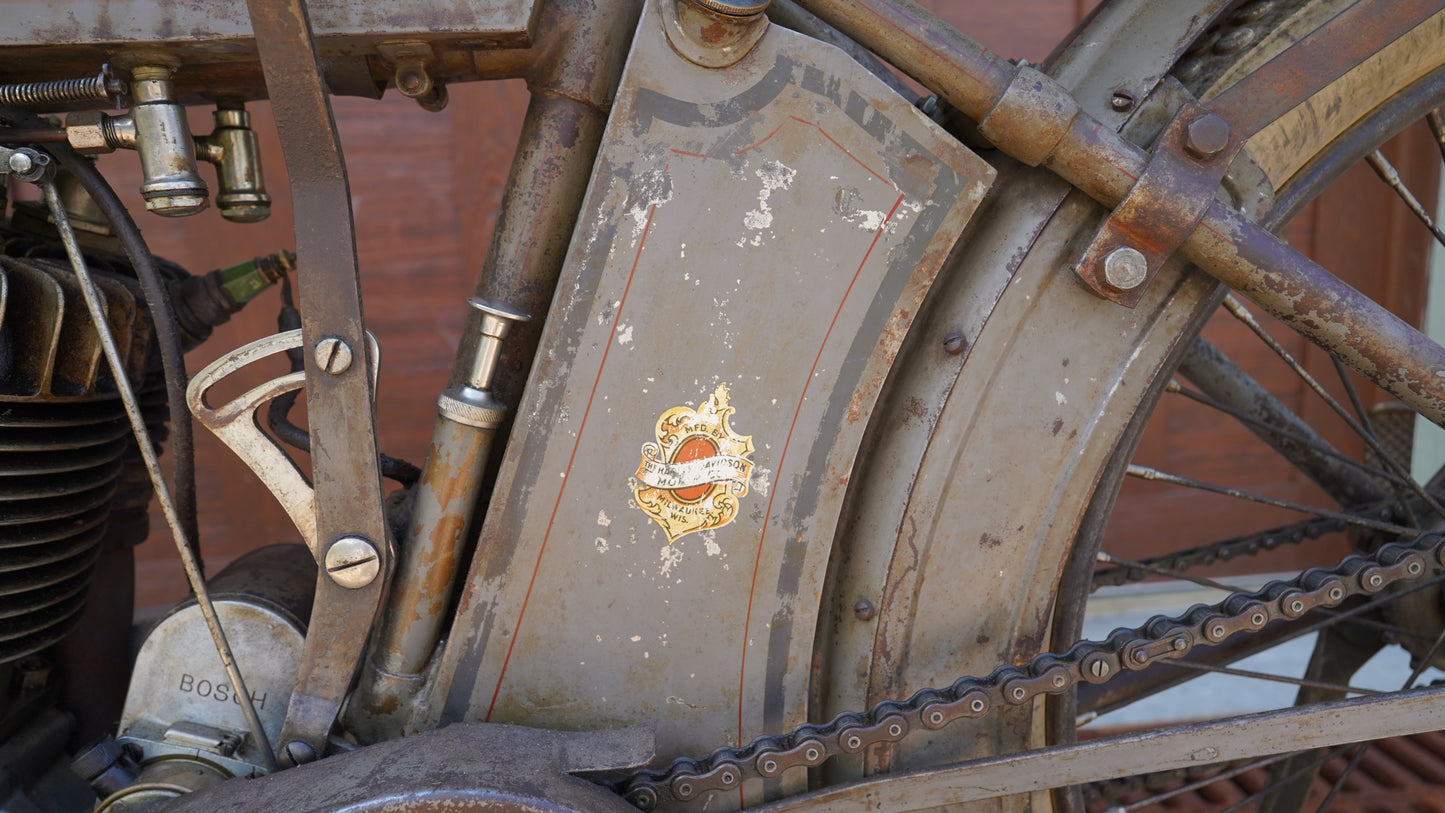 1913 Harley Davidson Twin Model 9E