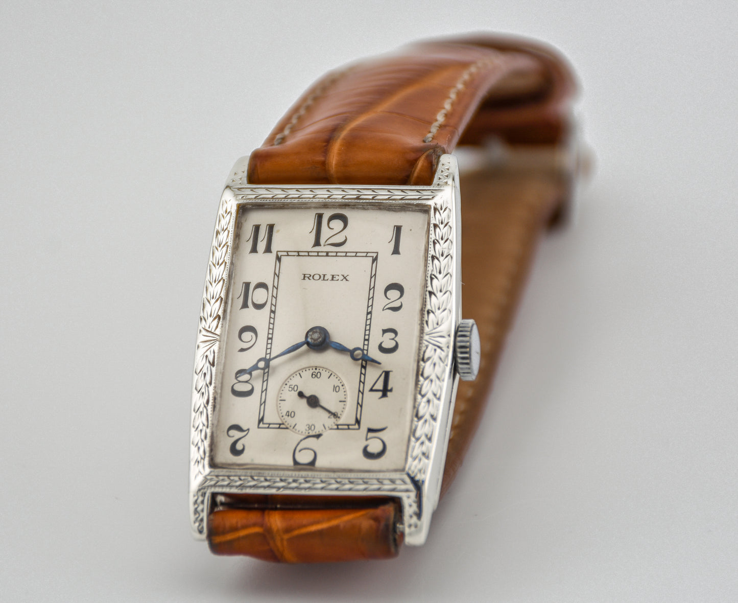 Rolex Silver Prince Men's Tank Watch 1941