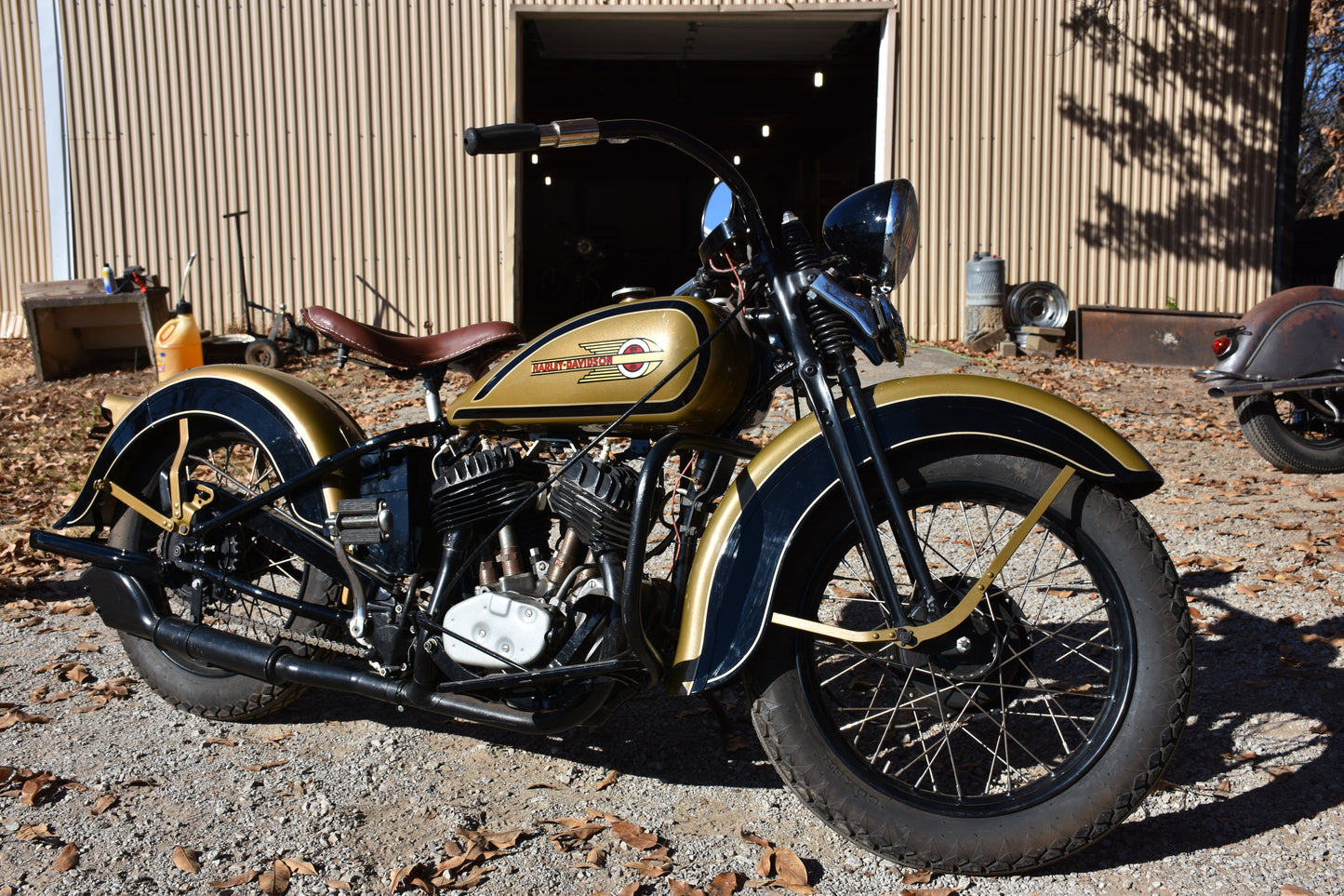 1936 Harley Davidson R 45" Flathead