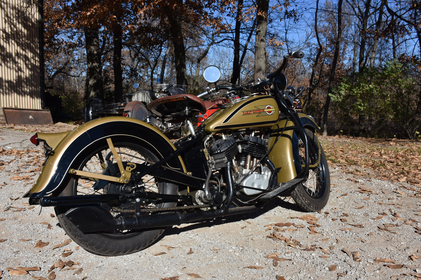 1936 Harley Davidson R 45" Flathead