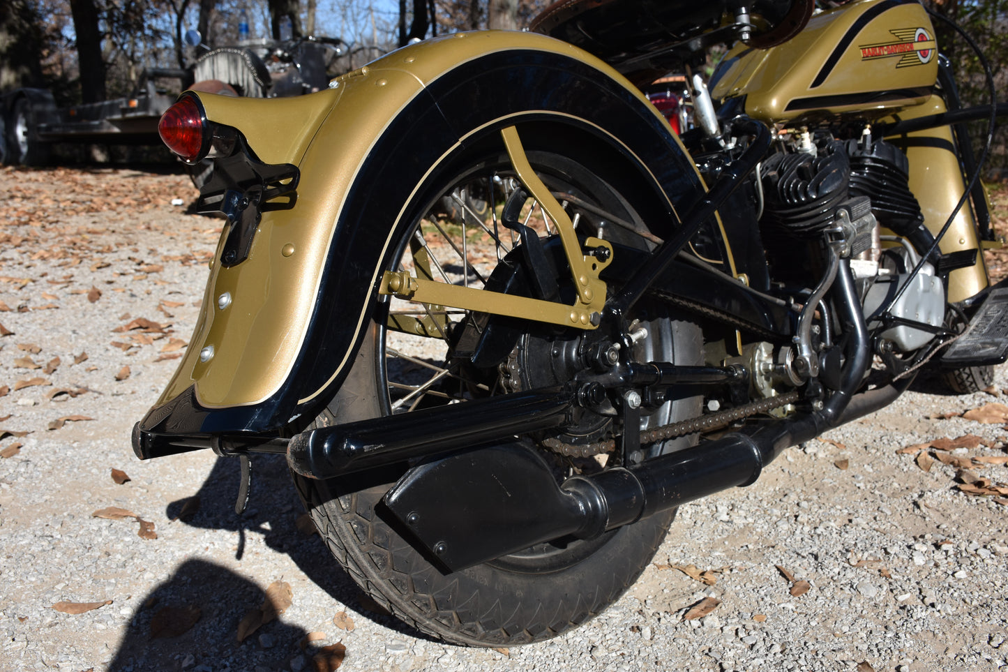 1936 Harley Davidson R 45" Flathead