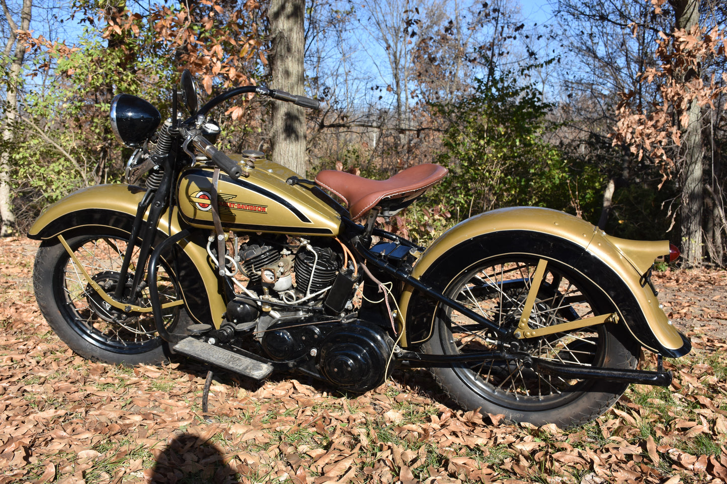 1936 Harley Davidson R 45" Flathead