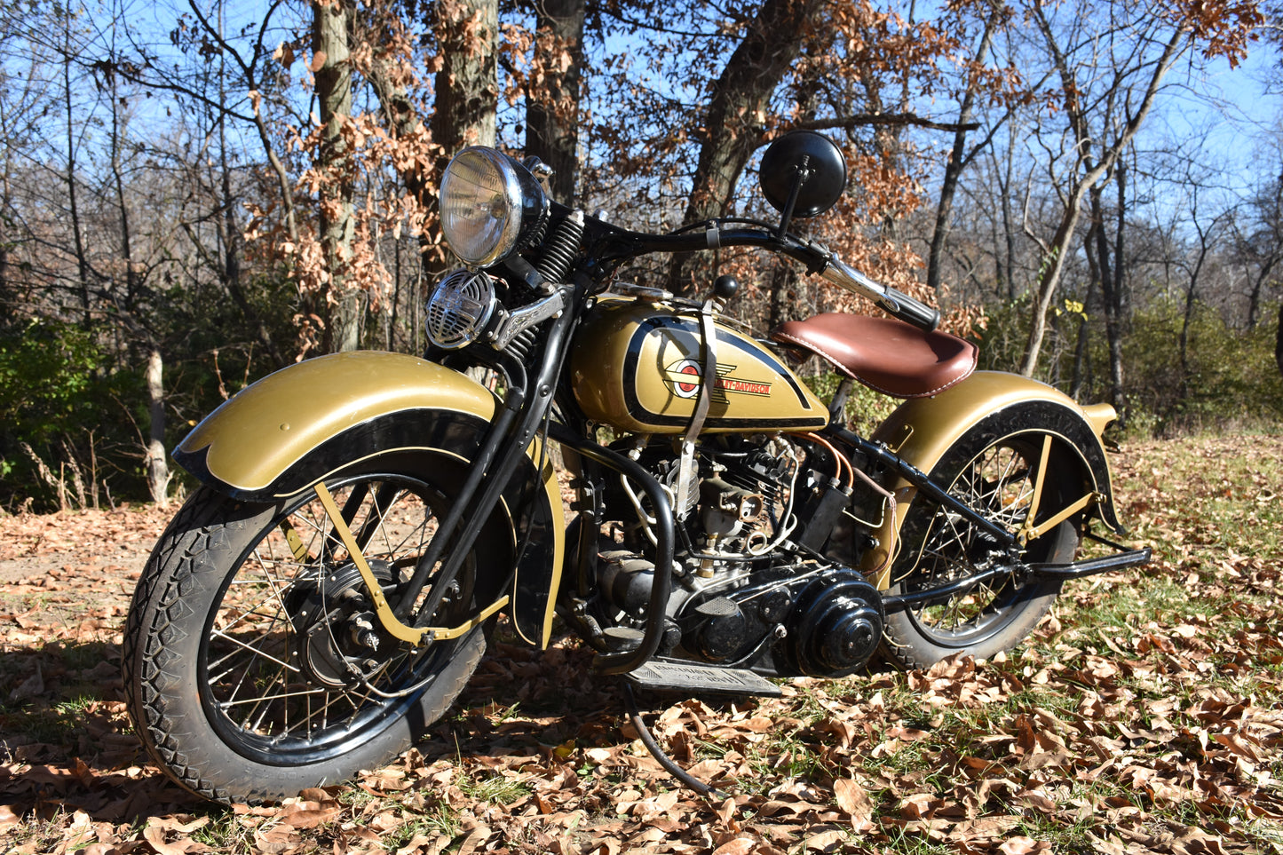 1936 Harley Davidson R 45" Flathead