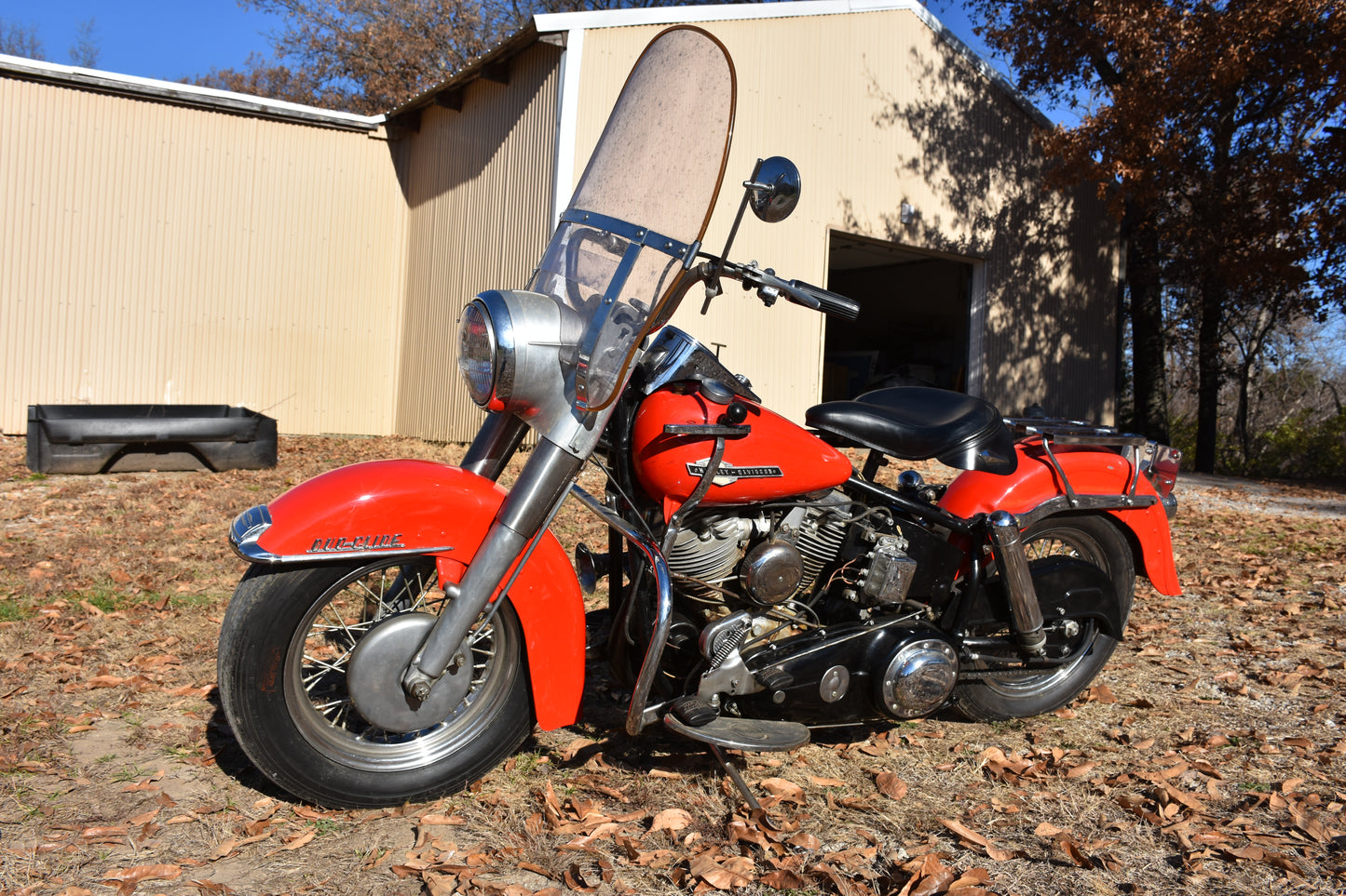 1963 Harley Davidson FL Panhead (Red)