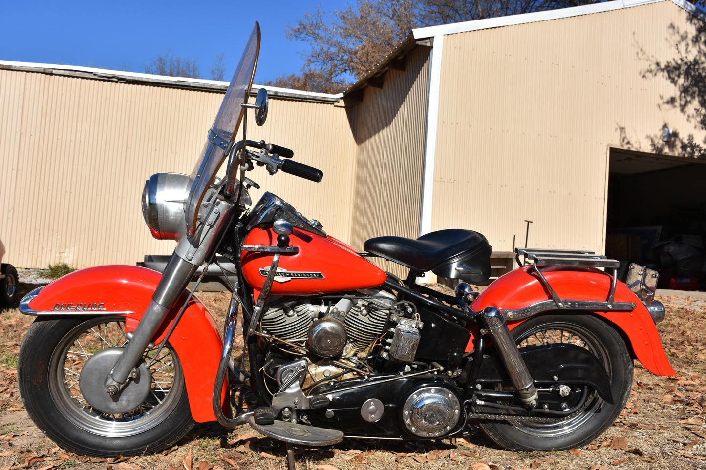 1963 Harley Davidson FL Panhead (Red)