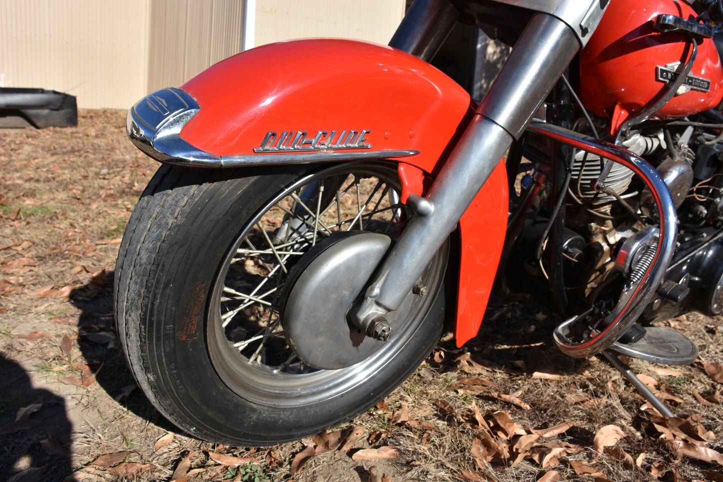 1963 Harley Davidson FL Panhead (Red)