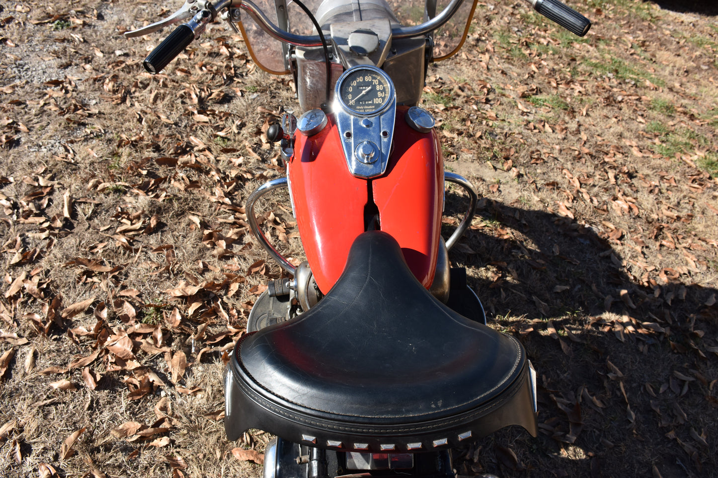 1963 Harley Davidson FL Panhead (Red)