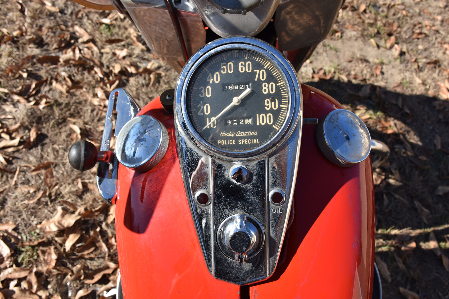 1963 Harley Davidson FL Panhead (Red)