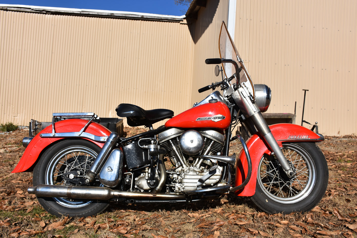 1963 Harley Davidson FL Panhead (Red)