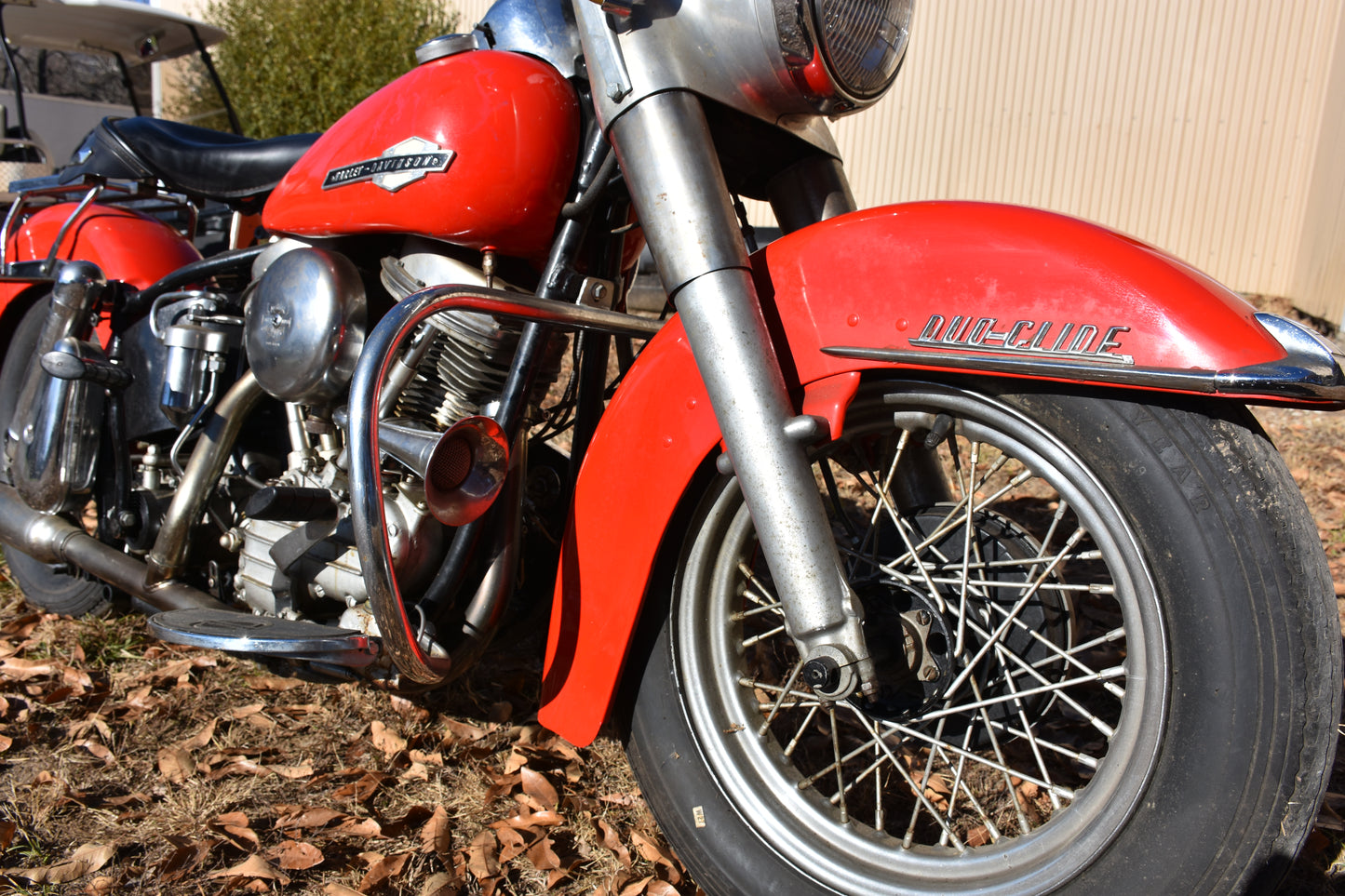 1963 Harley Davidson FL Panhead (Red)