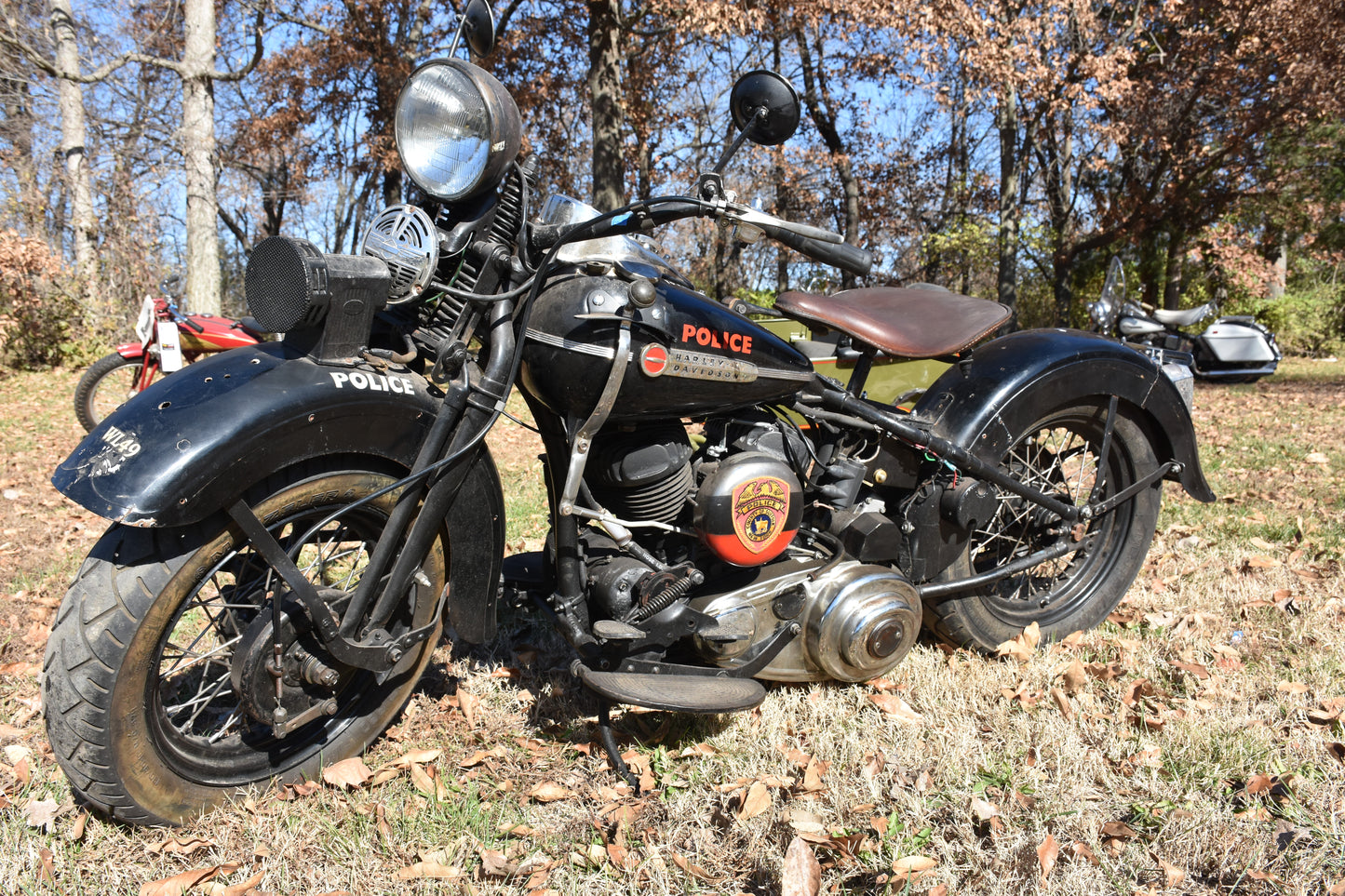 1949 Harley Davidson WL Flathead