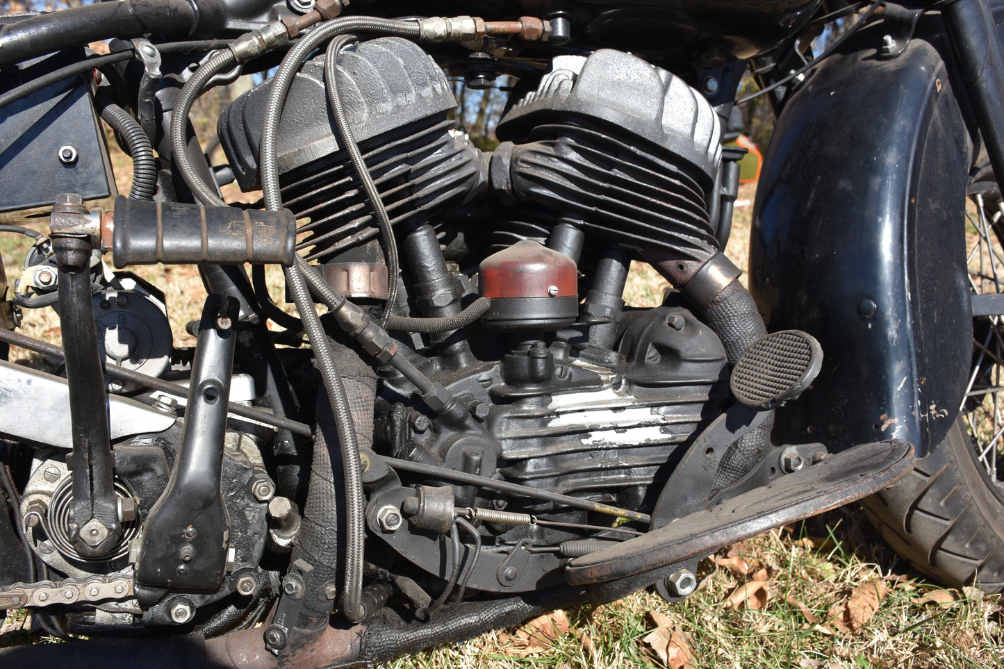 1949 Harley Davidson WL Flathead