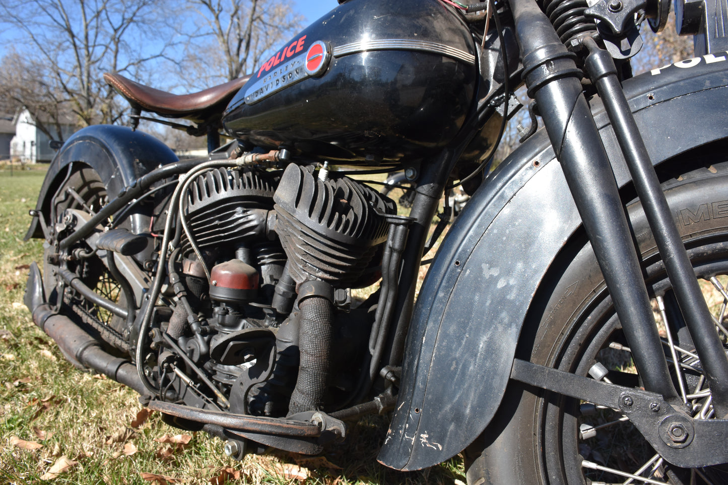 1949 Harley Davidson WL Flathead