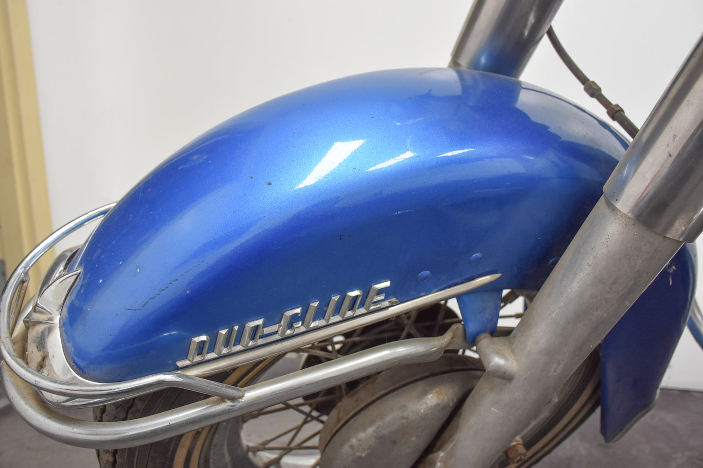 1963 Harley Davidson FL Panhead (Blue)