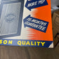 Harley Davidson Battery Cardboard Display NOS 1950’s-60’s