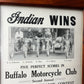 1914 Hedstrom Indian Endurance Poster w/ 8 Valve Racer