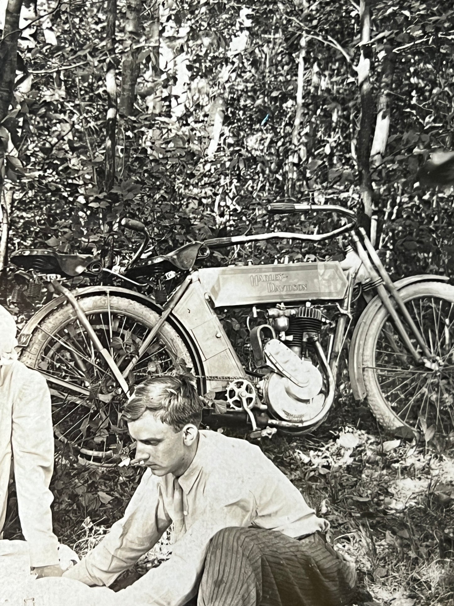 1911 Harley Davidson Single Factory Advertising Photo