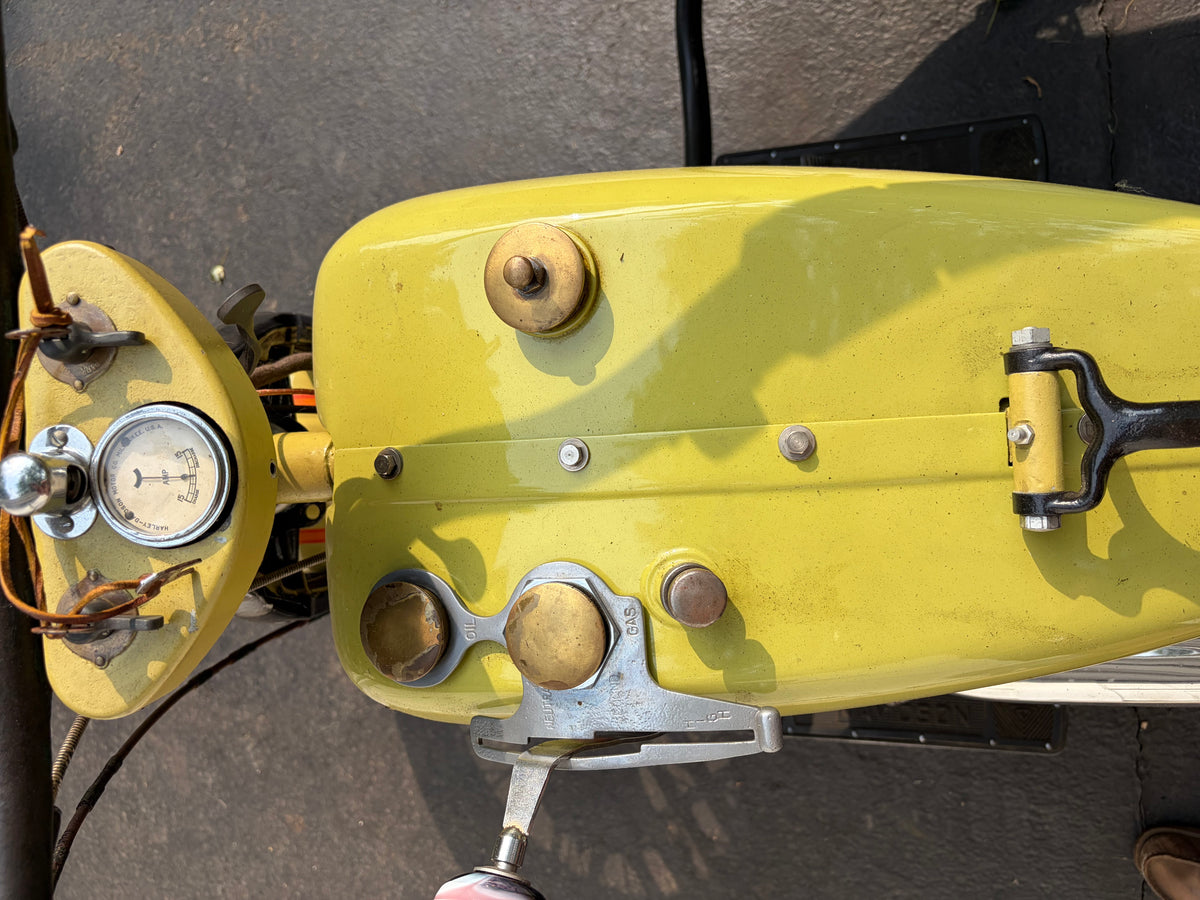 1931 Harley Davidson V Model with Goulding Sidecar