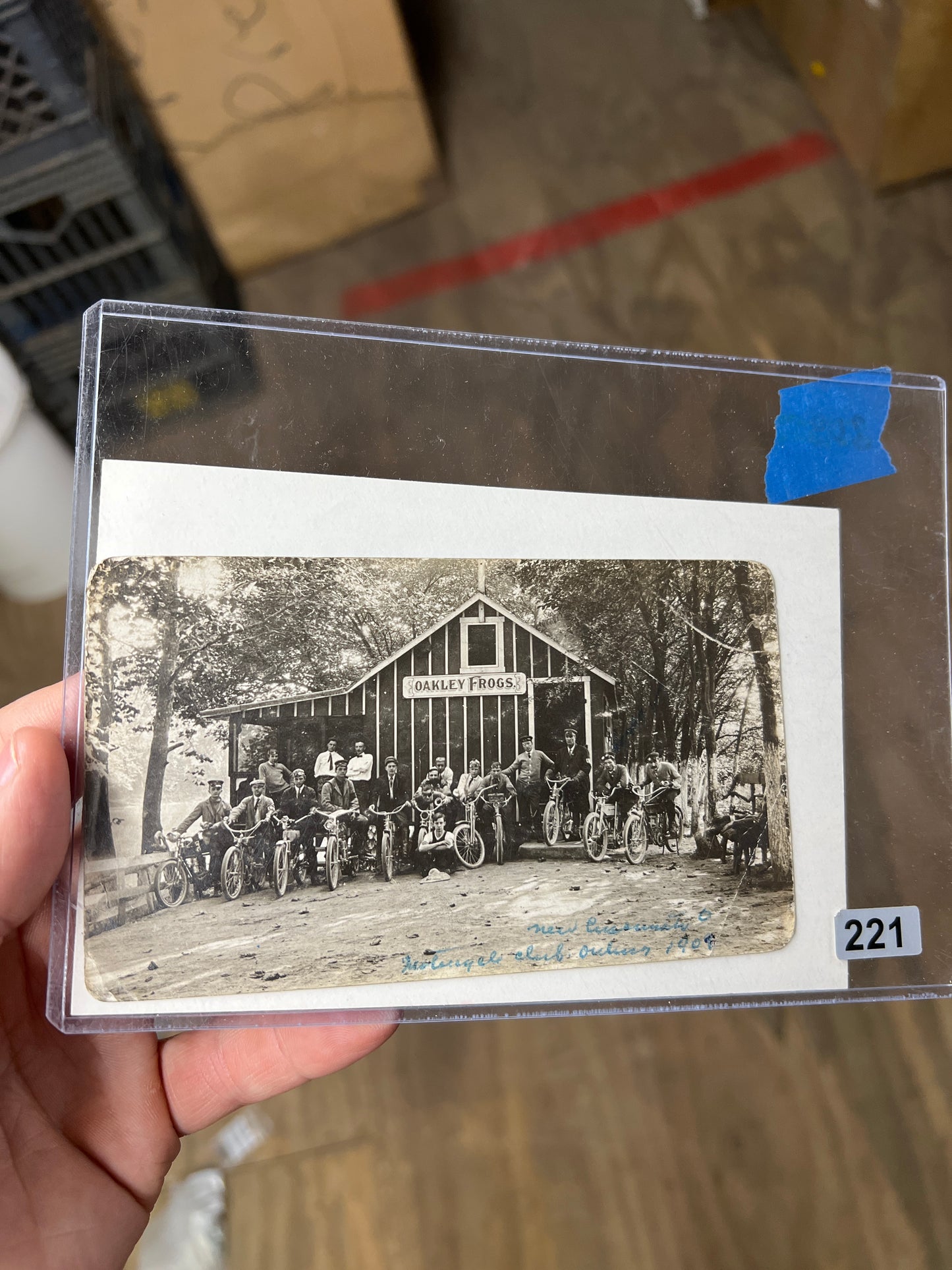 1909 Motorcycle Lineup - Harley, Merkel, Torpedo, Thor, Reading Standard Original Photo